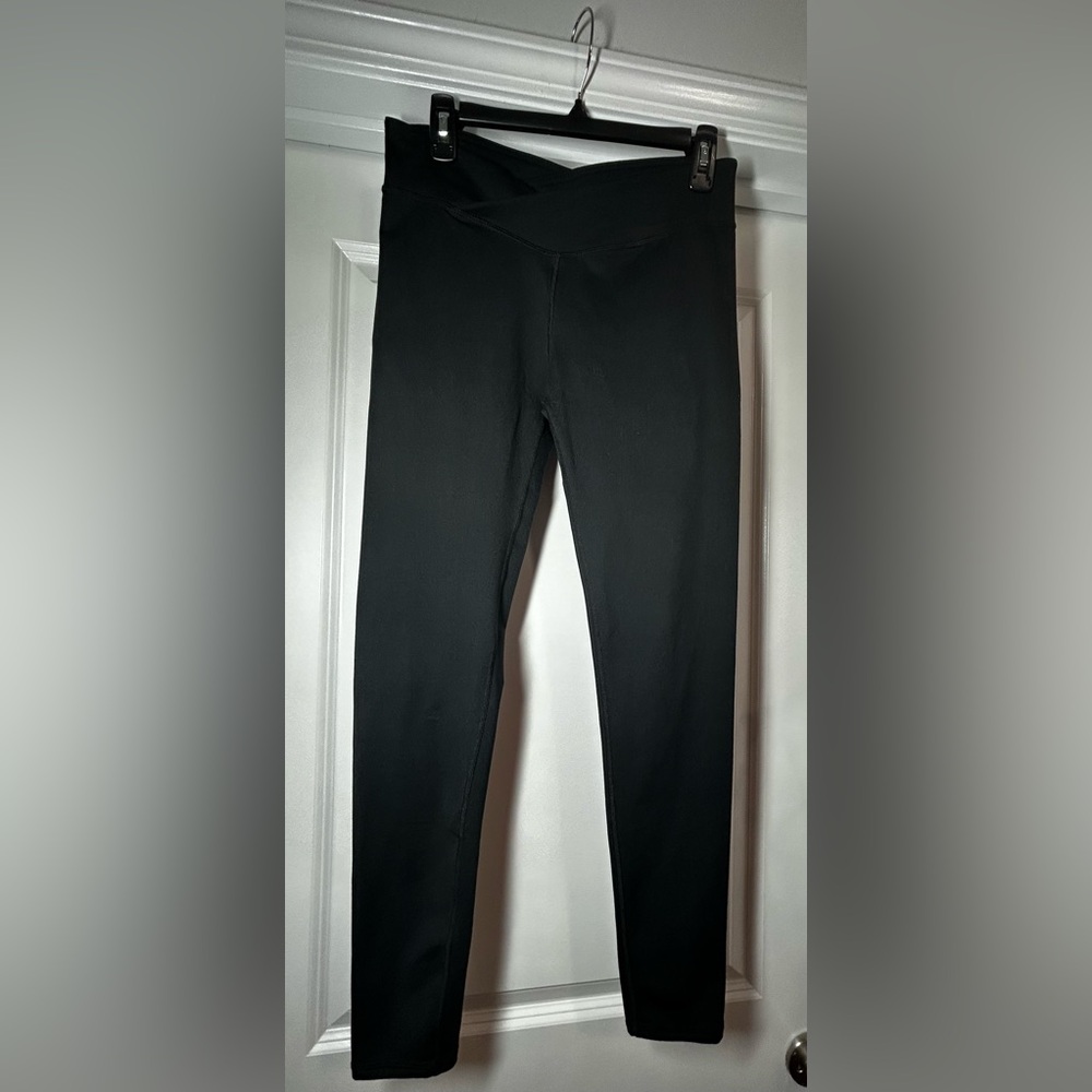 Fabletics Black Crossover Leggings
